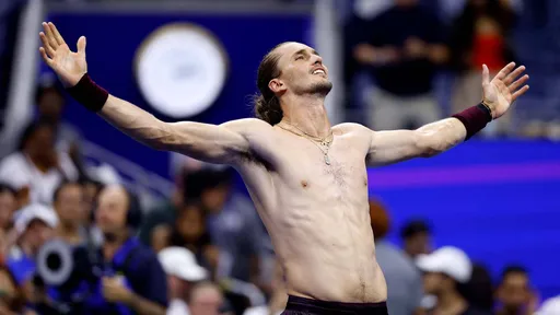 Александр Зверев вышел в 1/2 финала US Open — 2026