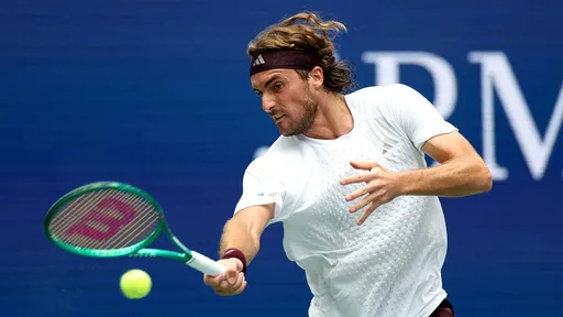 Стефанос Циципас впервые в карьере пробился в 4-й круг US Open