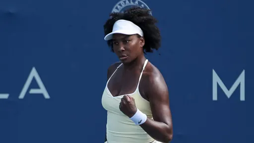 Винус Уильямс проиграла Каролине Муховой в первом круге US Open