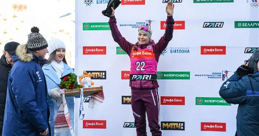Тамара Дербушева выиграла масс-старт на чемпионате России по биатлону