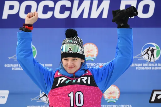 Халили выиграл индивидуальную гонку на Кубке России, Смольский стал 23-м