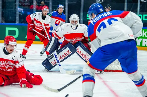Дания обыграла Словению в матче чемпионата мира по хоккею
