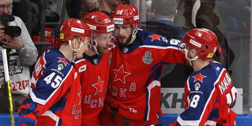 ЦСКА взял верх над СКА в матче регулярного чемпионата КХЛ