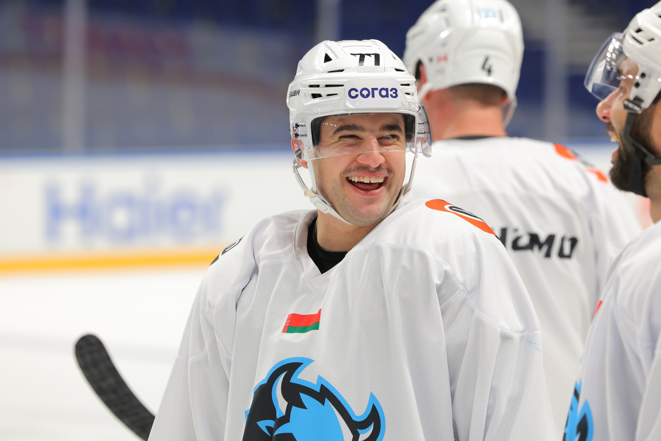 Энас является лидером минского «Динамо» по набранным очкам в нынешнем сезоне КХЛ