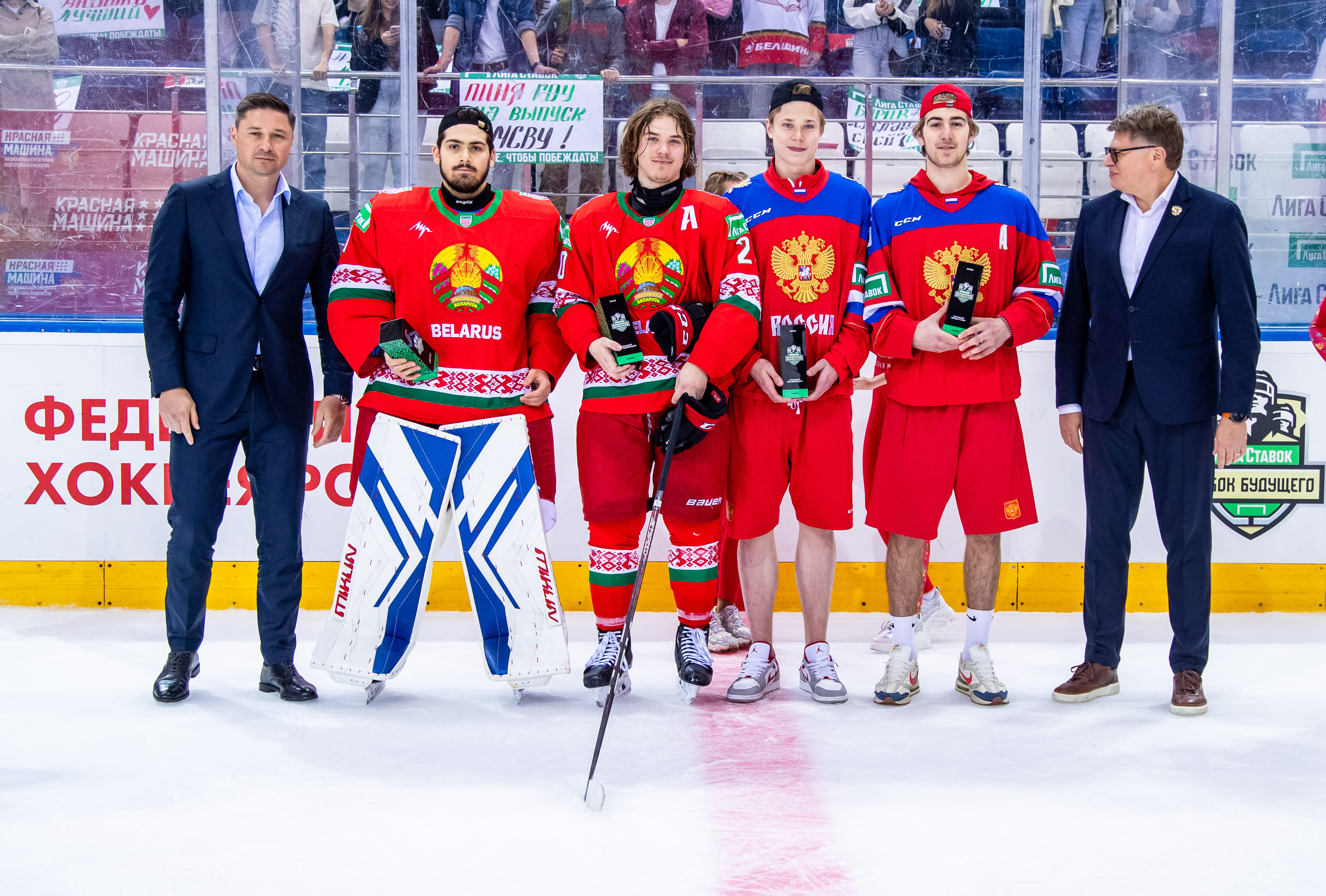 Молодежная сборная Беларуси выиграла у юниорской сборной России на Кубке Будущего