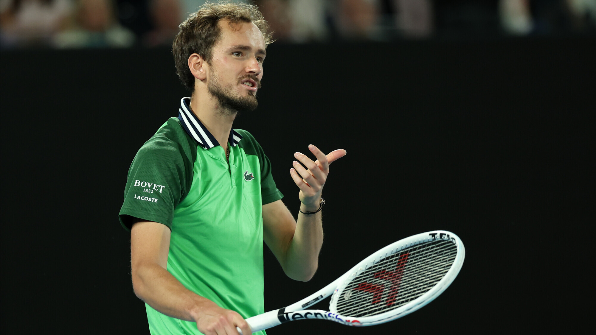 Теннисист Медведев оскорбил судей на турнире в Монте-Карло