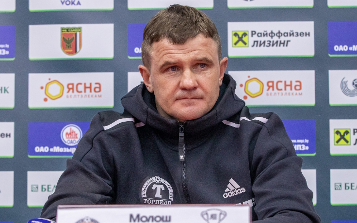 Главный тренер «Торпедо-БелАЗ» не сможет помочь команде из-за перебора желтых карточек