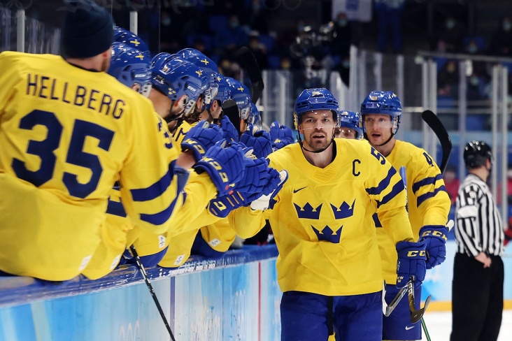 Швеция одолела США в матче чемпионата мира по хоккею