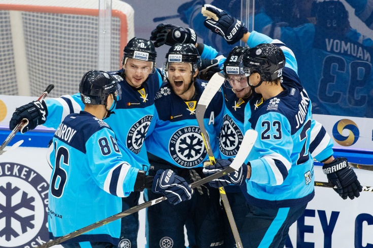 «Сибирь» прервала трехматчевую серию из поражений в КХЛ, победив «Сочи»