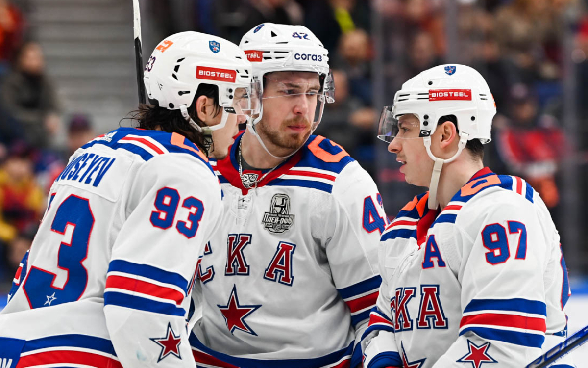 СКА победил московское «Динамо» в КХЛ, продлив свою победную серию до девяти игр
