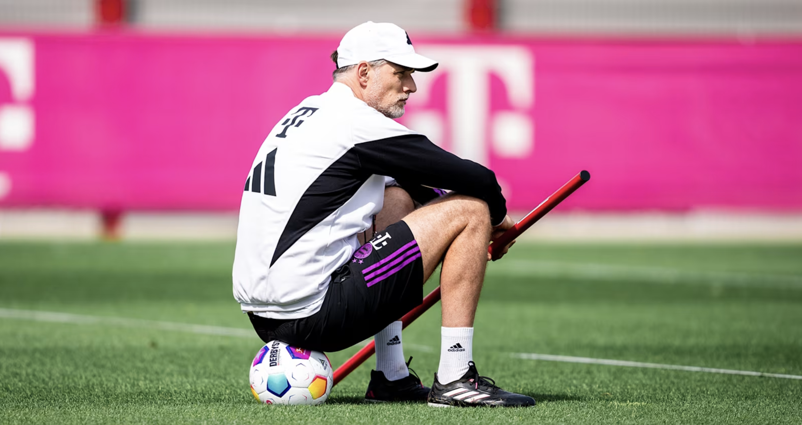 Томас Тухель на тренировке. Фото: «Бавария»