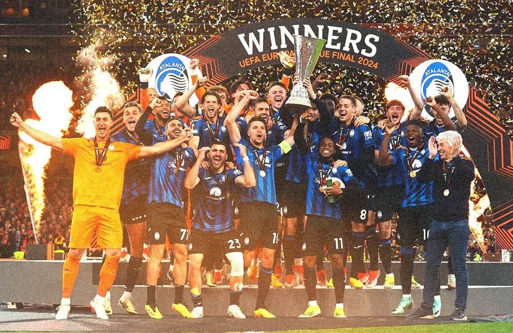 Клуб из Бергамо выиграл лигу Европы. Фото: ФК «Аталанта»