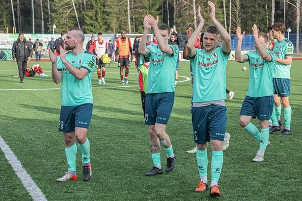 Дубль Леоновича помог «Сморгони» победить «Минск» в Высшей лиге