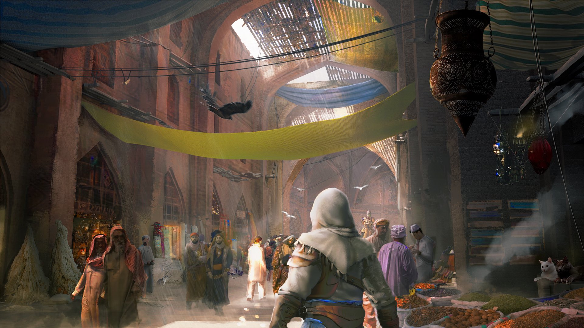 Ubisoft показала просторы Багдада на новых артах Assassin's Creed Mirage
