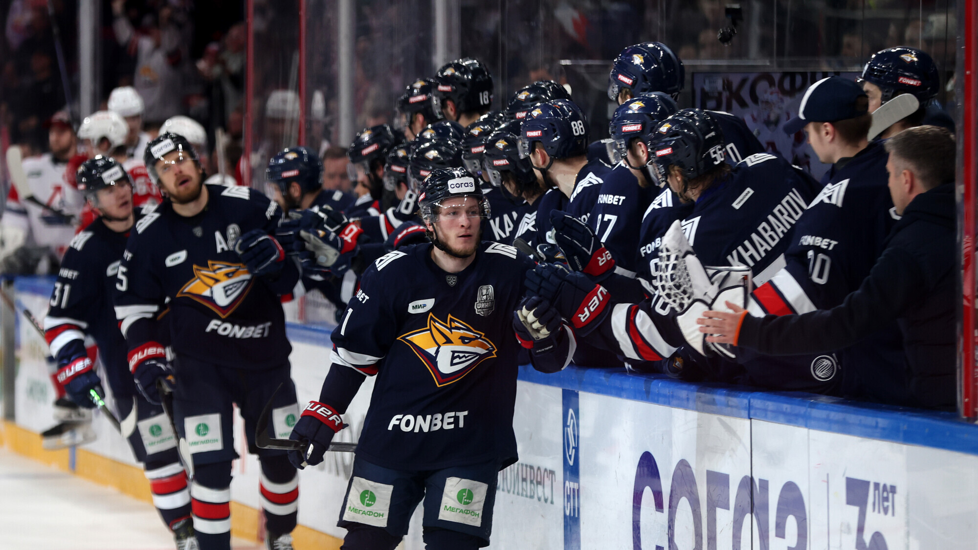 «Металлург» увеличил преимущество в финальной серии плей-офф КХЛ с «Локомотивом»