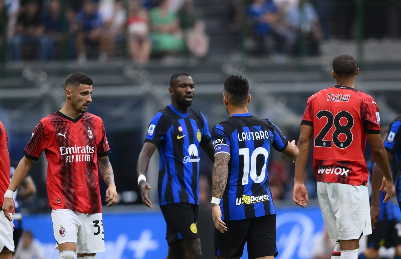 Матч между «Миланом» и «Интером». Фото: Официальный сайт клуба
