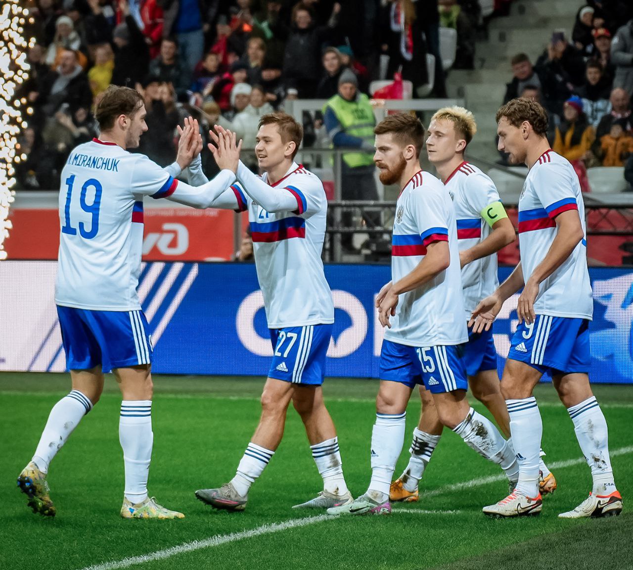 Сборная России забила восемь голов Кубе в товарищеской встрече