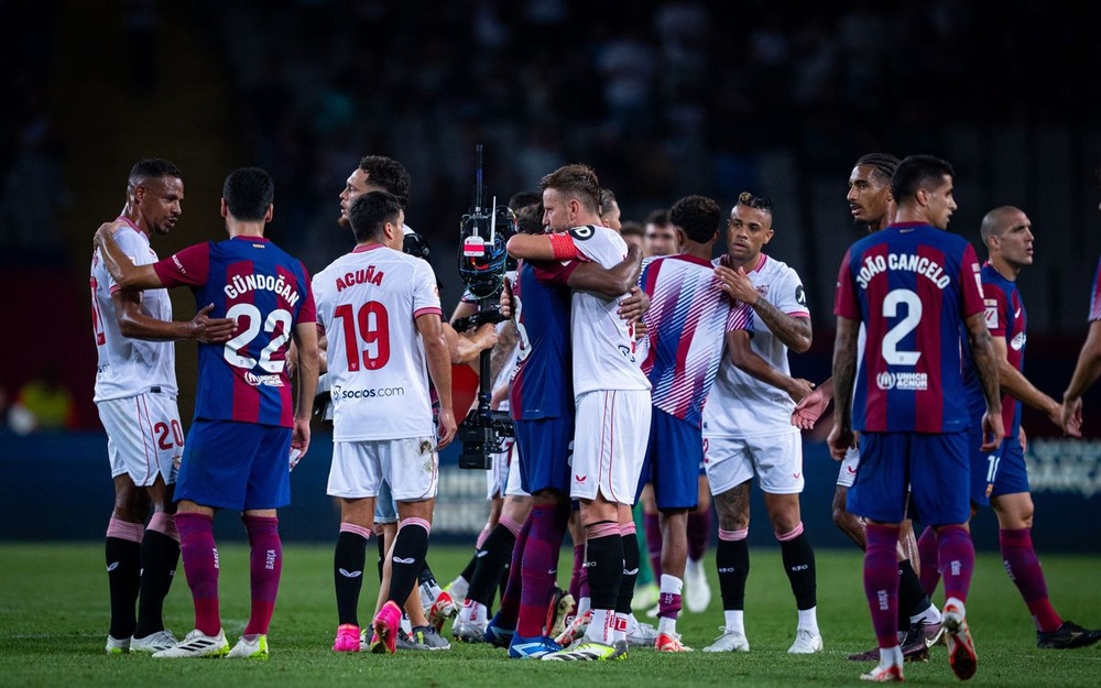 В матче первого круга «Барса» выиграла благодаря автоголу. Фото: ФК «Барселона»