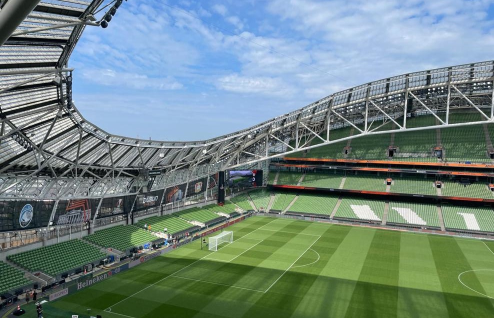 Финал Лиги Европы пройдет в Дублине. Фото: UEFA