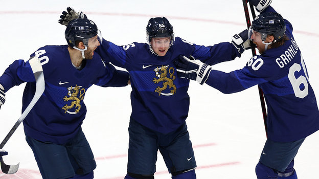 Финляндия разгромила Великобританию в матче чемпионата мира по хоккею