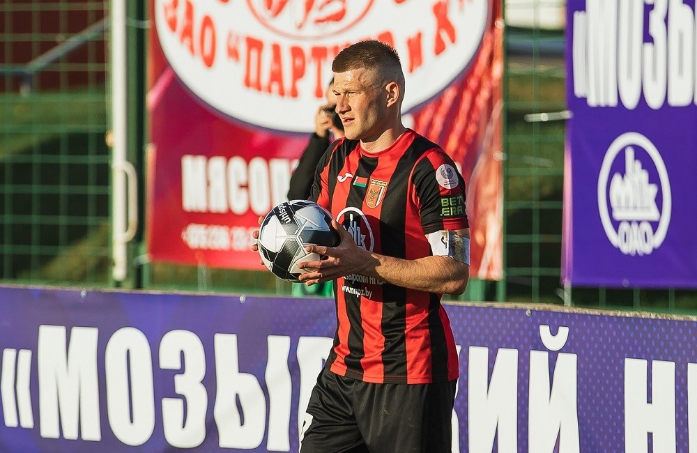 Чикида – один из ведущих игроков мозырчян. Фото: ФК «Славия»