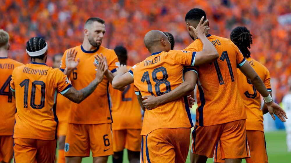 Нидерланды заняли только третье место в своей группе. Фото: Королевский футбольный союз Нидерландов