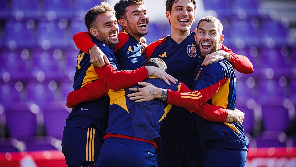 Испанцы являются фаворитами матча против Грузии. Фото: Королевская испанская футбольная федерация