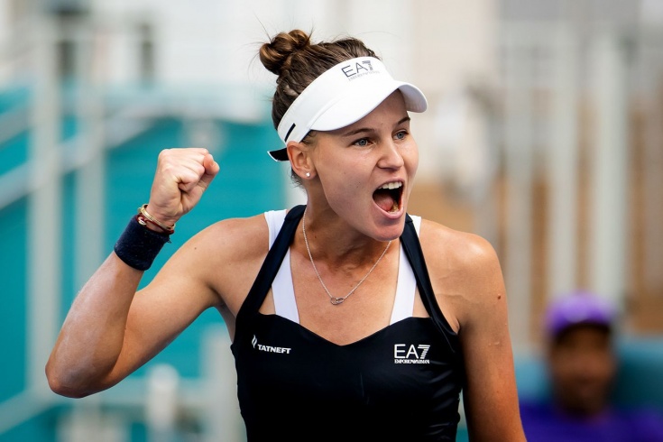 Кудерметова завершила выступление на турнире WTA-500 в ОАЭ