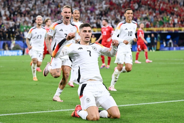 Германия обыграла Данию и вышла в четвертьфинал Евро-2024