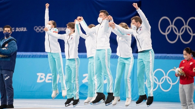 Сборная России сохранила бронзу командного турнира фигуристов на Олимпиаде-2022