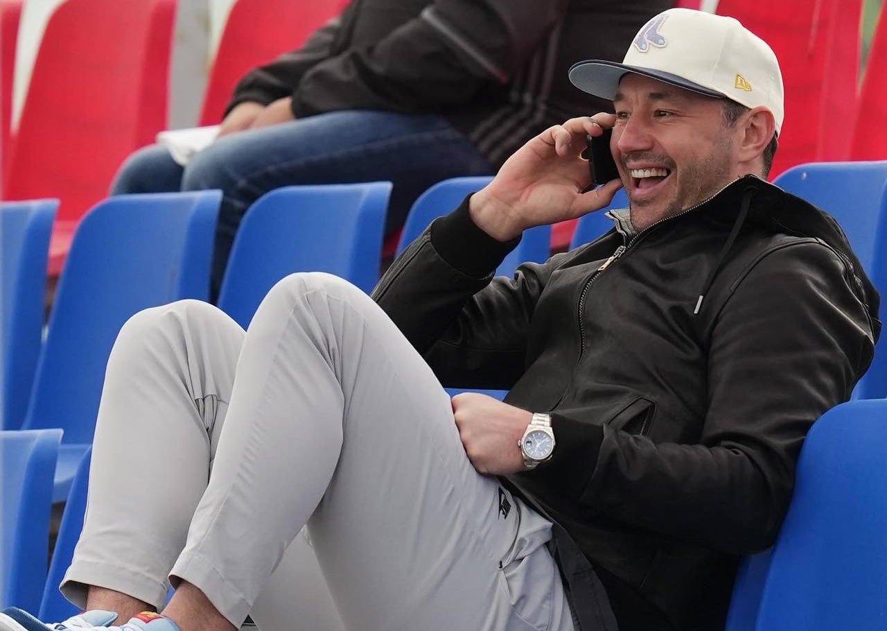 Илья Ковальчук приехал поддержать сына на матч Кубка Развития в Минске