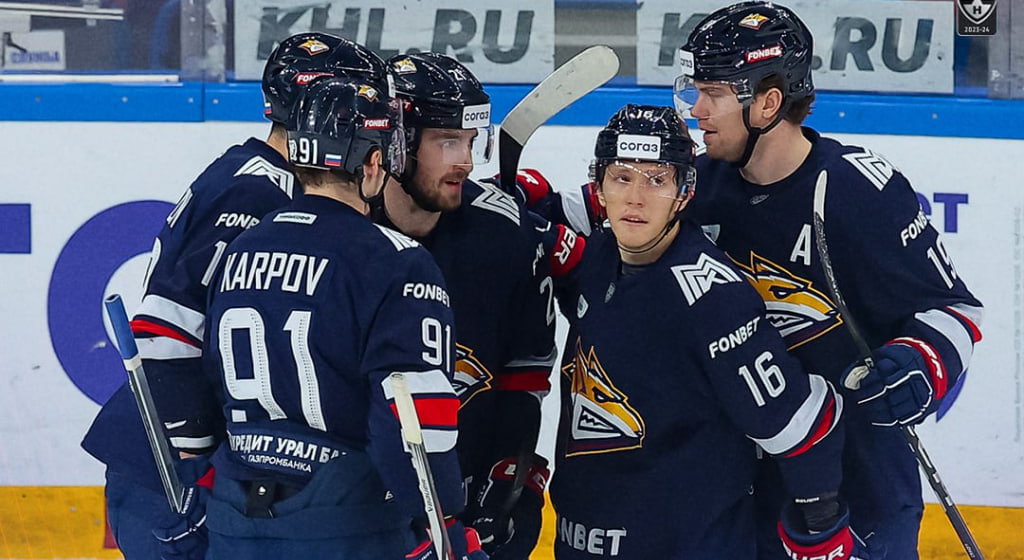 «Металлург» на домашнем льду одержал победу над «Сибирью» в КХЛ
