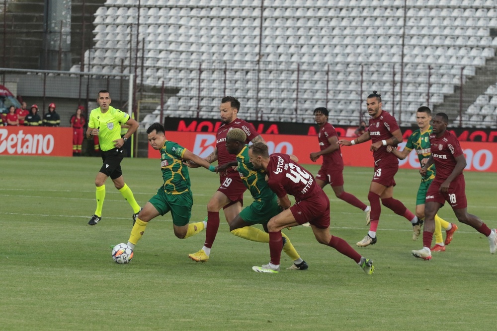 Первый матч между «Неманом» и «Клужем» завершился со счетом 0:0. Фото: ФК «Неман»