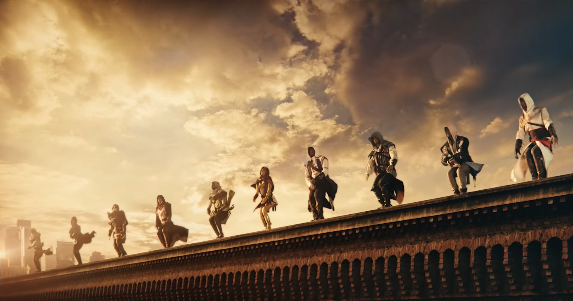 Ubisoft опубликовала ролик к 15-летию Assassin's Creed с живыми актёрами