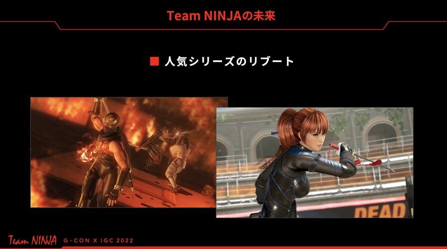 Team Ninja работает над перезапуском серий Ninja Gaiden и Dead or Alive