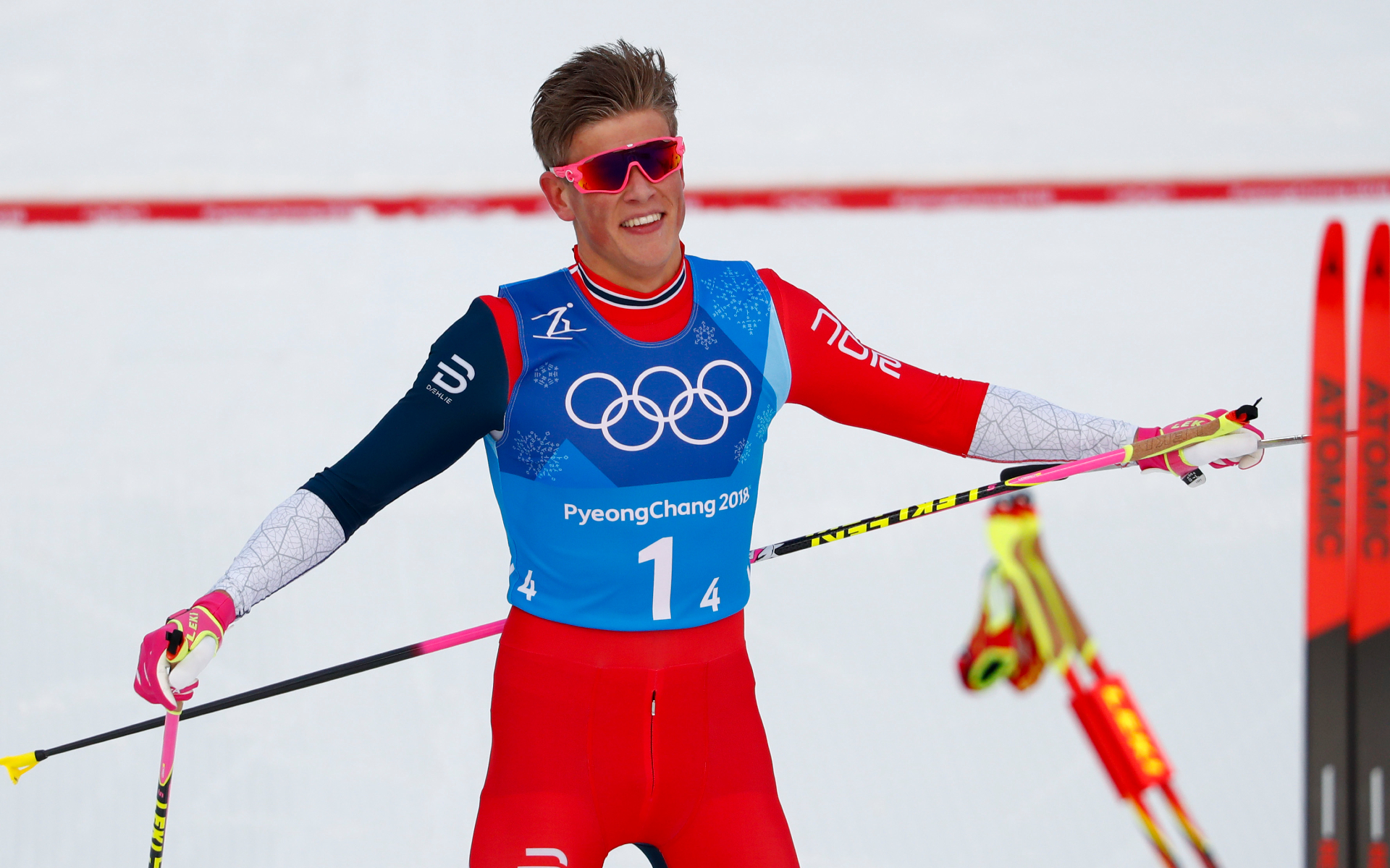 Клебо победил в скиатлоне на этапе Кубка мира в Тронхейме