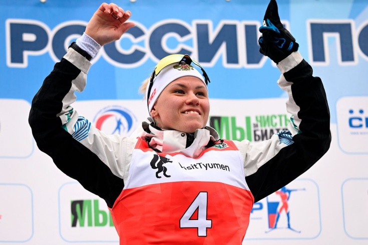 Резцова одержала победу в масс-старте на 12 км на втором этапе Кубка России