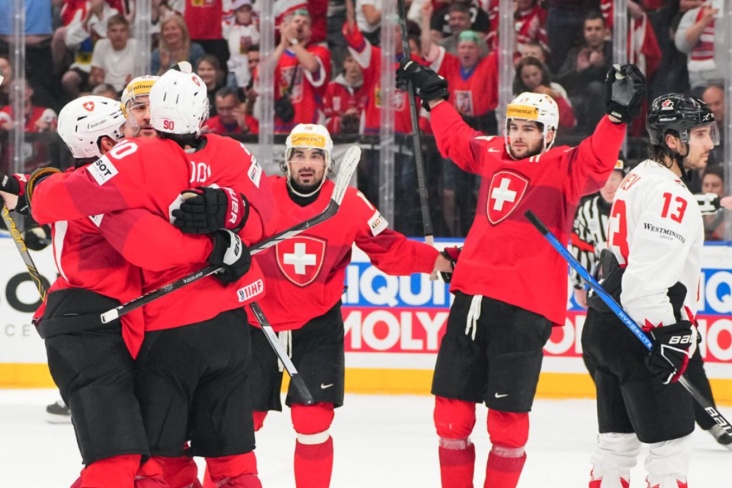 Швейцария сенсационно победила Канаду в полуфинале ЧМ-2024