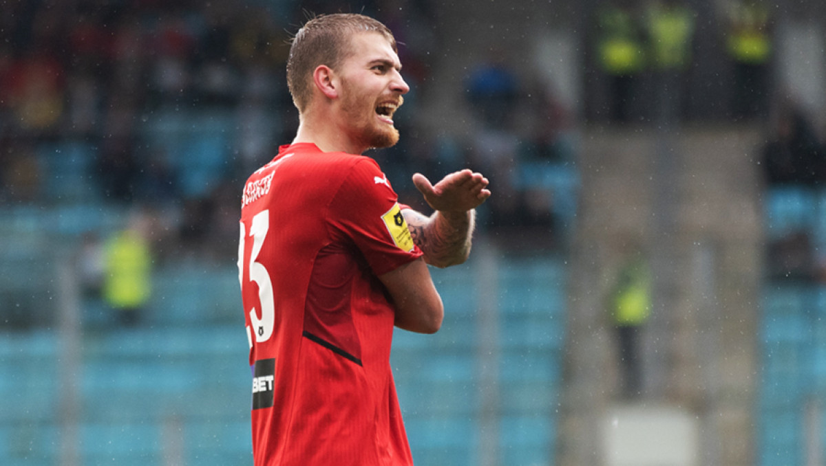 Защитник Захар Волков стал лучшим игроком в составе Беларуси в матче против Андорры