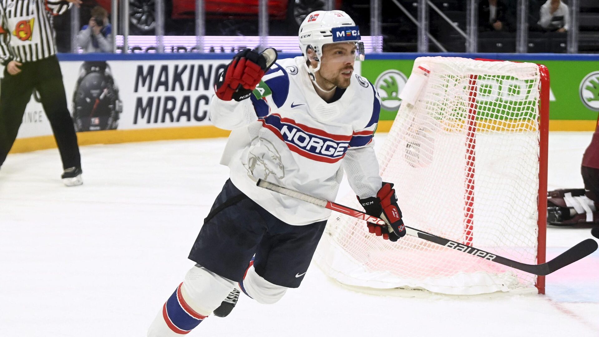 Сборная Норвегии обыграла команду Великобритании на ЧМ-2024 по хоккею