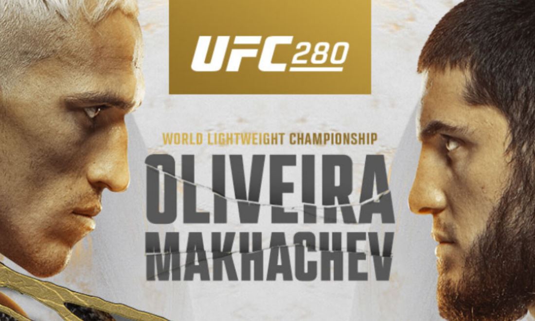 Как смотреть онлайн Ислам Махачев – Чарльз Оливейра 22 октября на турнире UFC 280