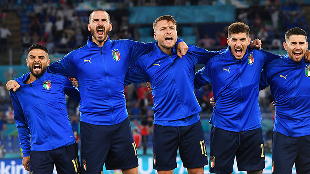 Сборная Италии сыграла вничью с командой Турции в товарищеском матче