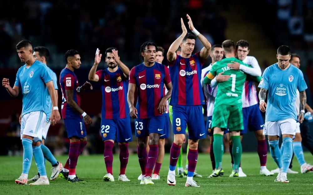 Матч первого круга завершился в пользу «Барсы». Фото: ФК «Барселона»