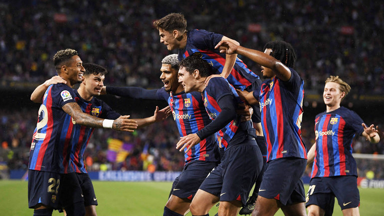 «Барселона» в родных стенах обыграла «Валенсию» в матче Ла Лиги
