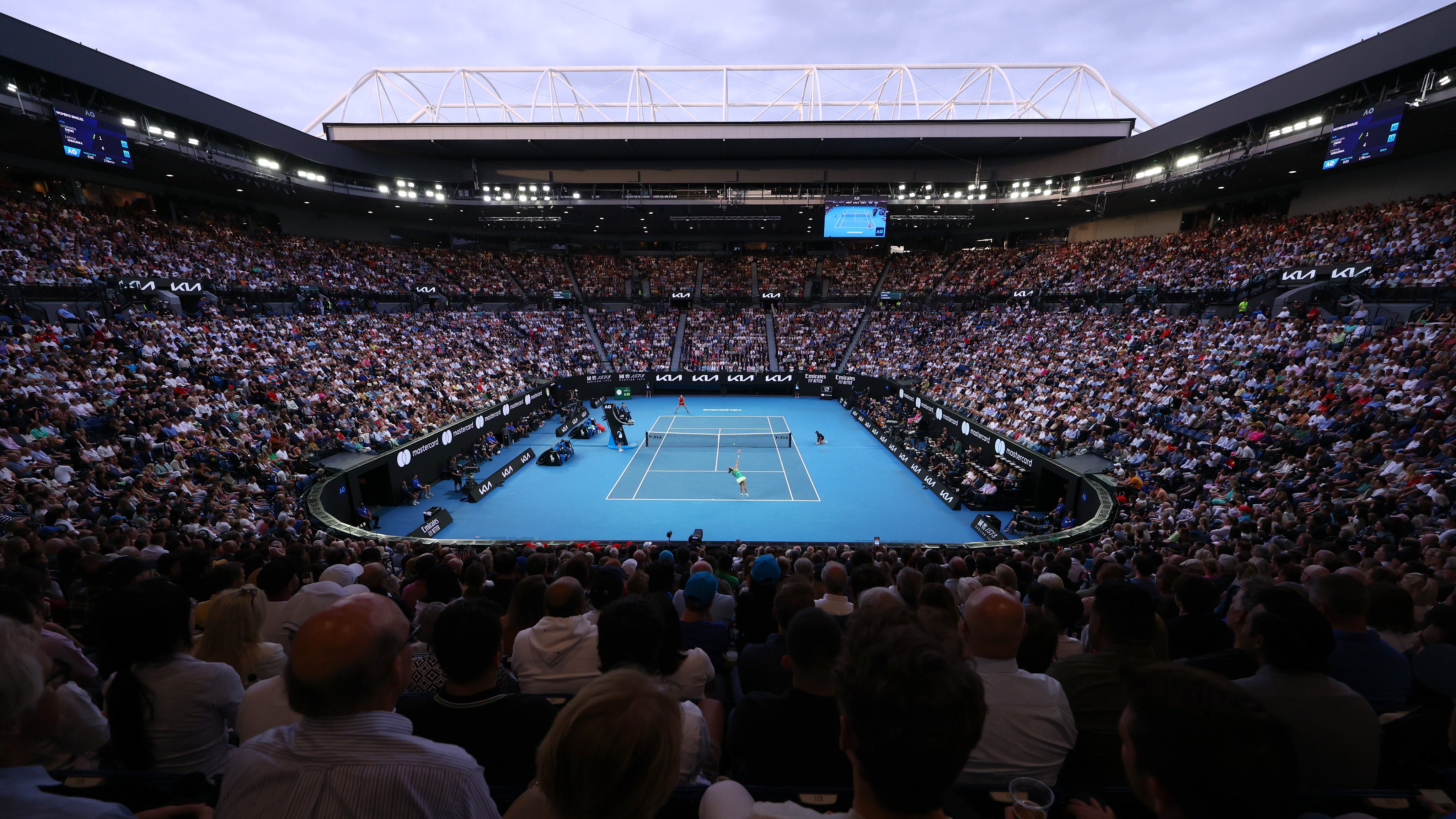 Финальный матч Открытого чемпионата Австралии. Фото: WTA