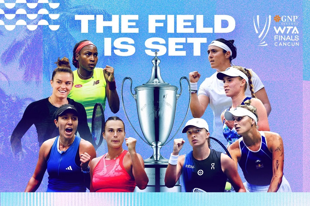 WTA представила анонс очередного Итогового турнира. Фото: WTA