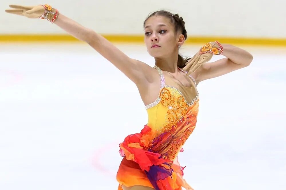 Мария Агаева победила в короткой программе на третьем этапе Гран-при России