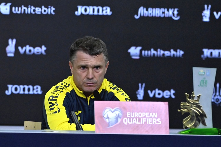 Сергей Ребров – главный тренер сборной Украины. Фото: Украинская ассоциация футбола