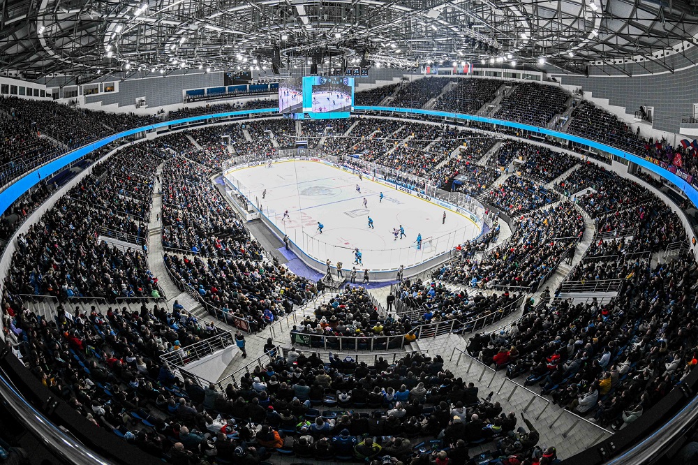 Хоккейная арена в Минске готова к приему гостей. Фото: ХК «Динамо» Минск