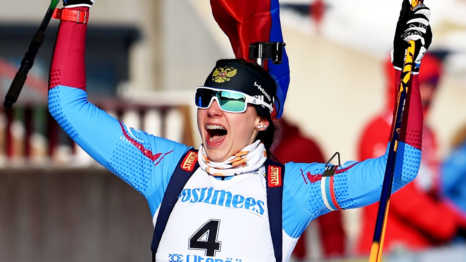 Гореева выиграла в индивидуальной гонке на Кубке России по биатлону